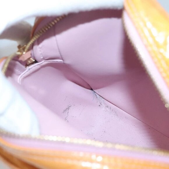 LOUIS VUITTON Monogram Vernis Wooster Bag Marshmallow Pink M91037 Auth ep9099 - Picture 12 of 16